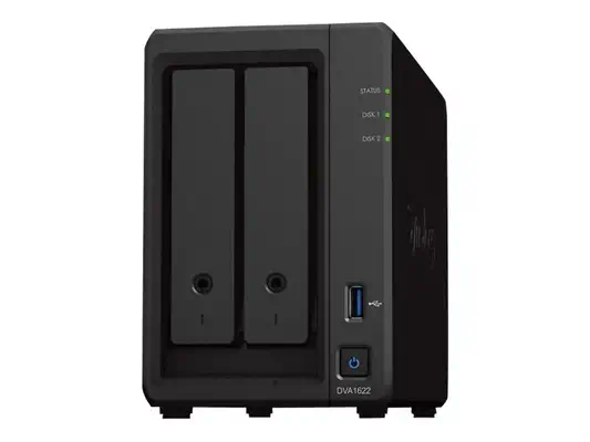 SYNOLOGY DVA1622 2-Bay Deep Learning NVR Celeron - Serveur NAS - visuel 1