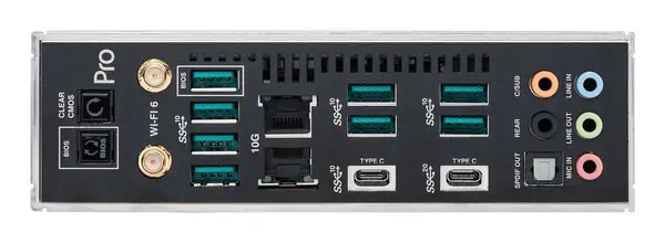 Pro WS WRX80E-SAGE SE WIFI II Asus - visuel 1 - hello RSE - Wi-Fi 6E