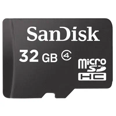 SanDisk 32GB MicroSDHC 32 Go - Sandisk - Carte Mémoire - visuel 1