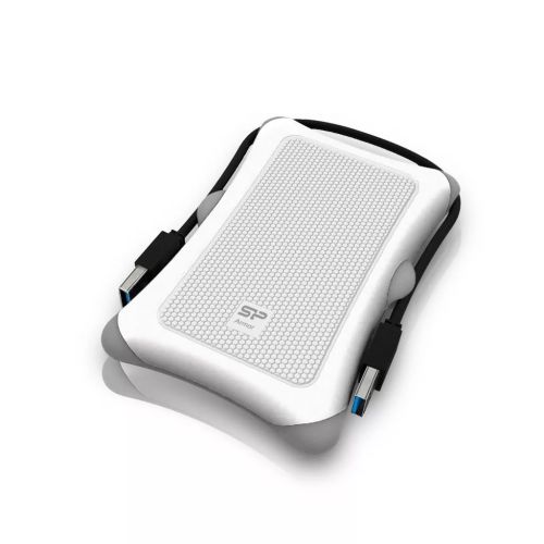 Achat Disque dur Externe SILICON POWER External HDD Armor A30 2.5p 1To USB 3.0 Anti-shock White