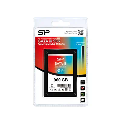 Silicon Power Slim S55 960 Go 2.5" Série ATA III TLC - Disque dur SSD - visuel 2