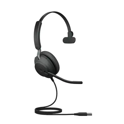 Jabra Evolve2 40 Casque Avec fil Arceau Bureau/Centre d'appels USB Type-A Noir - Casque Micro - visuel 2