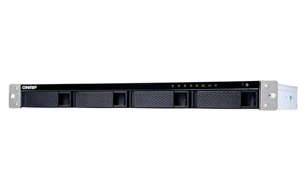 QNAP TS-431XeU NAS Rack (1 U) Annapurna Labs Alpine AL-314 2 Go DDR3 0 To QNAP QTS Noir, Acier inoxy - Serveur NAS - visuel 6