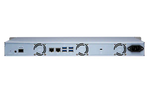 QNAP TS-431XeU NAS Rack (1 U) Annapurna Labs QNAP - visuel 1 - hello RSE - Un encombrement réduit pour de plus grandes opportunités