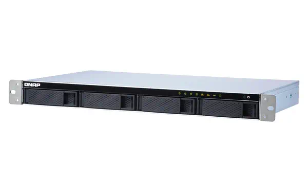 QNAP TS-431XeU NAS Rack (1 U) Annapurna Labs Alpine AL-314 2 Go DDR3 0 To QNAP QTS Noir, Acier inoxy - Serveur NAS - visuel 9