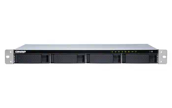 Avantages QNAP TS-431XeU NAS Rack (1 U) Annapurna Labs Alpine AL-314 2 Go DDR3 0 To QNAP QTS Noir, Acier inoxy