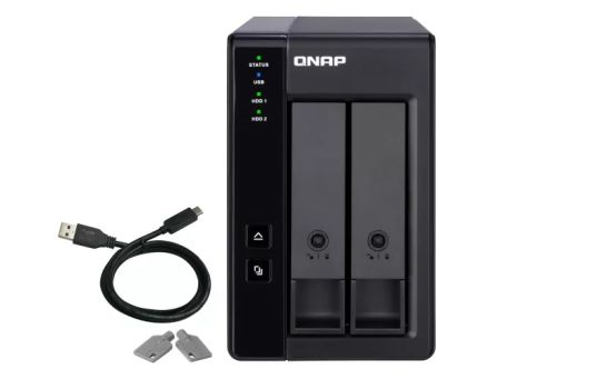 Vente QNAP TR-002 2 Bay USB Type-C Direct Attached QNAP au meilleur prix - visuel 2