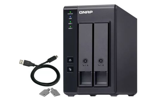 Achat QNAP TR-002 2 Bay USB Type-C Direct Attached Storage with Hardware sur hello RSE
