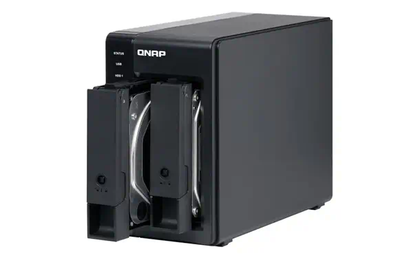 QNAP TR-002 Boîtier de disques de stockage Boîtier QNAP - visuel 1 - hello RSE - Partage de fichiers multiplateforme