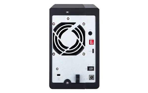 QNAP TR-002 Boîtier de disques de stockage Boîtier disque dur/SSD Noir 2.5/3.5" - Serveur NAS - visuel 9