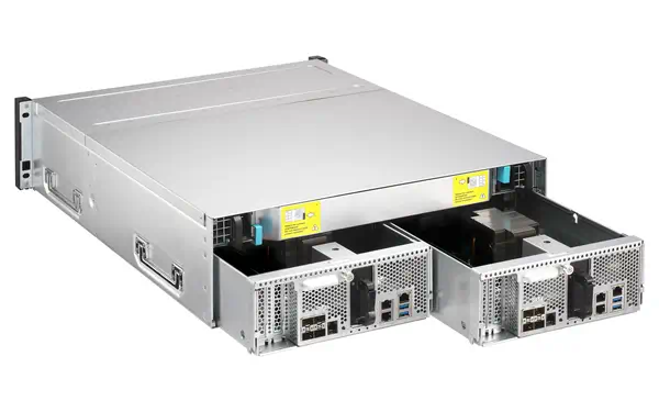 QNAP-ES1686dc-2142IT-96G 16-Bay Enterprise ZFS NAS QNAP - visuel 1 - hello RSE - Extension PCIe pour les réseaux 40GbE haut débit