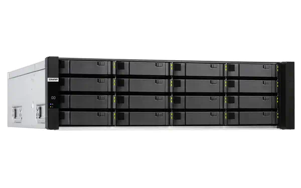 QNAP-ES1686dc-2142IT-96G 16-Bay Enterprise ZFS NAS QNAP - visuel 1 - hello RSE - Haute disponibilité actif-actif avec une efficacité de stockage optimale