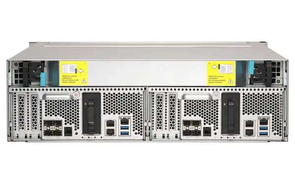 QNAP-ES1686dc-2142IT-96G 16-Bay Enterprise ZFS NAS QNAP - visuel 1 - hello RSE - Tirez parti de l'adaptateur de lecteur SAS à SATA de 6 Gbps