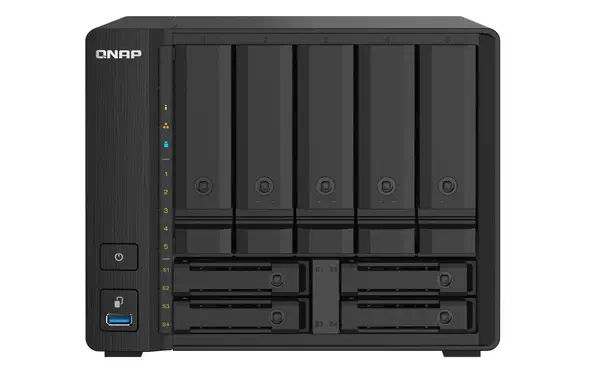QNAP TS-932PX NAS Tower Annapurna Labs Alpine AL-324 4 Go DDR4 0 To QNAP Turbo System Noir - Serveur NAS - visuel 1