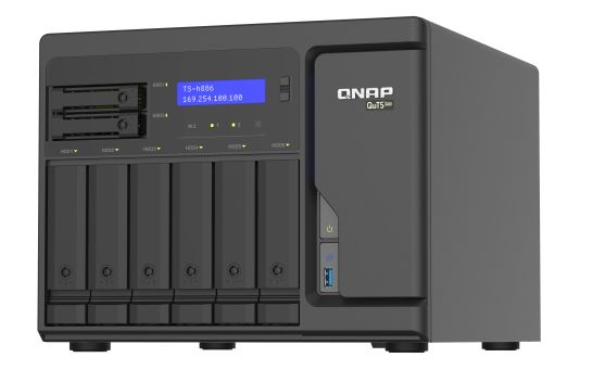 Vente QNAP TS-h886-D1622-16G Intel Xeon D-1622 16Go RAM 4x2.5GbE QNAP au meilleur prix - visuel 10