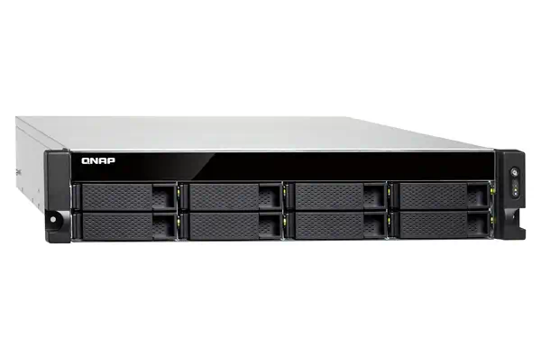 QNAP TS-877XU-RP-3600-8G 8-Bay NAS Ryzen 5 3600 8Go QNAP - visuel 1 - hello RSE - RAID 50/60