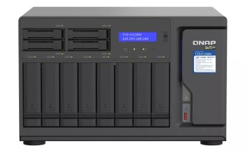Achat QNAP 12-Bay TurboNAS 8x3.5p HDD + 42.5p SSD SATA 6G sur hello RSE