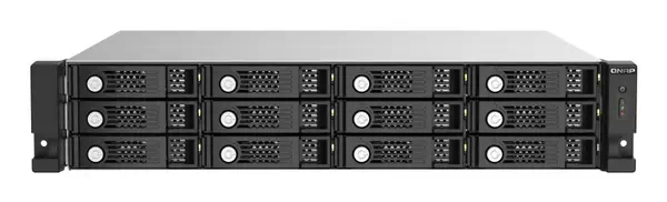 QNAP TL-R1220Sep-RP Boîtier disque dur/SSD Noir, Gris 2.5/3.5" - Serveur NAS - visuel 3