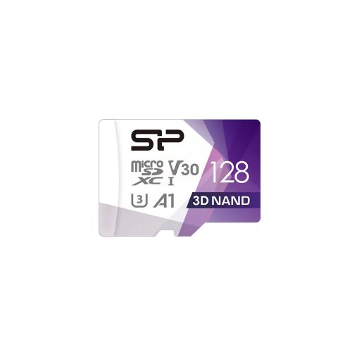 Vente SILICON POWER memory card Micro SDXC 128Go UHS-I U3 au meilleur prix