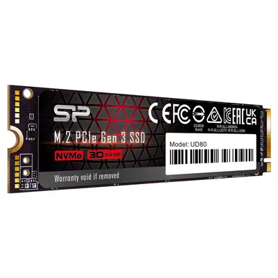 Silicon Power UD80 500 Go M.2 PCI Express 3.0 NVMe 3D NAND - Disque dur SSD - visuel 1