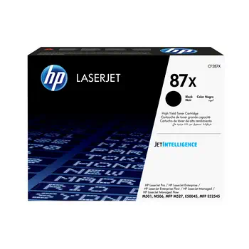 Avantages HP 87X toner LaserJet noir grande capacité authentique