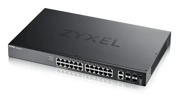 Zyxel XGS2220-30 Géré L3 Gigabit Ethernet (10/100/1000) Noir - Switchs et Hubs - visuel 1