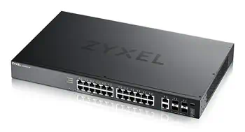 Garantie Zyxel XGS2220-30 Géré L3 Gigabit Ethernet (10/100/1000) Noir