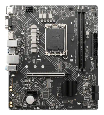 MSI PRO H610M-G DDR4 carte mère Intel H610 LGA 1700 micro ATX - Carte mère - visuel 2