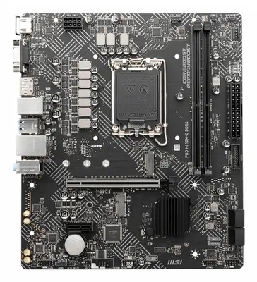 MSI PRO H610M-G DDR4 carte mère Intel H610 LGA 1700 micro ATX - Carte mère - visuel 7