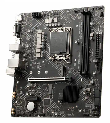 MSI PRO H610M-G DDR4 carte mère Intel H610 LGA 1700 micro ATX - Carte mère - visuel 8