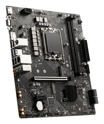 MSI PRO H610M-G DDR4 carte mère Intel H610 LGA 1700 micro ATX - Carte mère - visuel 4