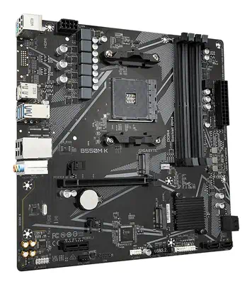 B550M K Carte mère - Processeurs AMD Ryzen Gigabyte - visuel 1 - hello RSE - Protection contre le bruit audio
