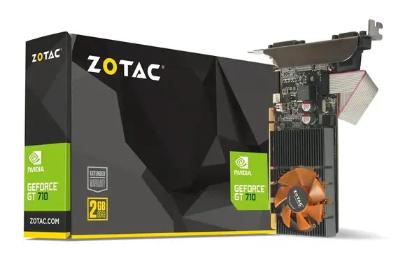 Zotac GeForce GT 710 NVIDIA 2 Go GDDR3 - Carte graphique - visuel 8
