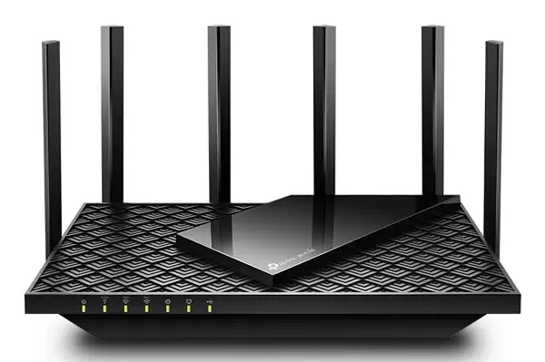 TP-Link Archer AX5400 routeur sans fil Gigabit Ethernet Tri-bande (2,4 GHz / 5 GHz / 6 GHz) Noir - Routeur - visuel 1