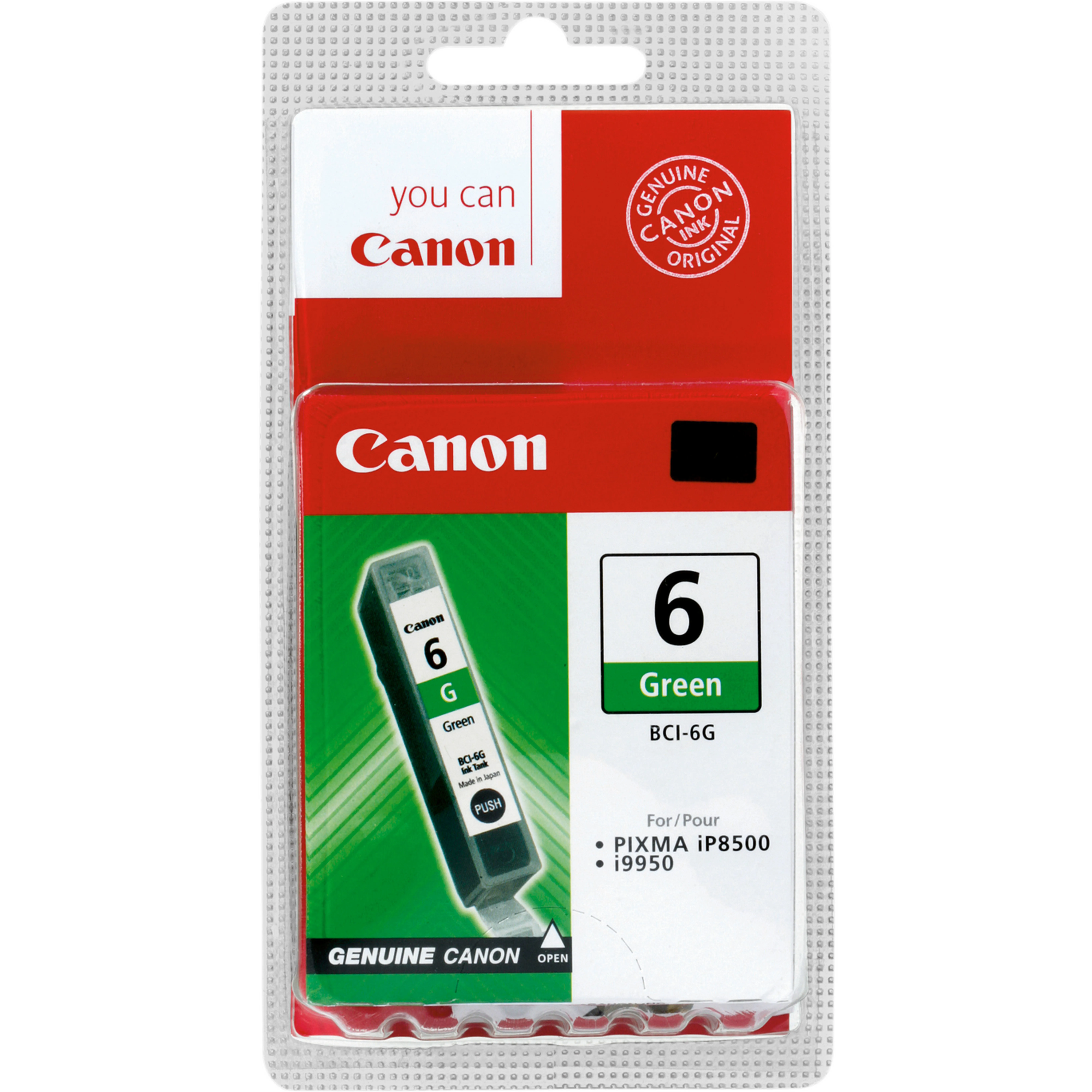 Cartouches d'encre Canon Vert revendeur officiel