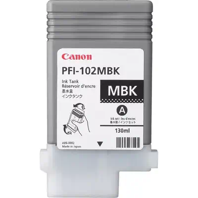 Canon PFI-102MBK cartouche d'encre Original Noir mat - Autres consommables - visuel 1