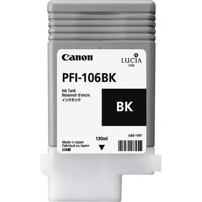 Achat CANON PFI-106BK cartouche dencre noir capacité standard et autres produits de la marque Canon