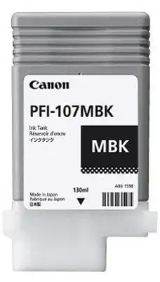 Canon PFI-107MBK cartouche d'encre 1 pièce(s) Original Noir mat - Autres consommables - visuel 1