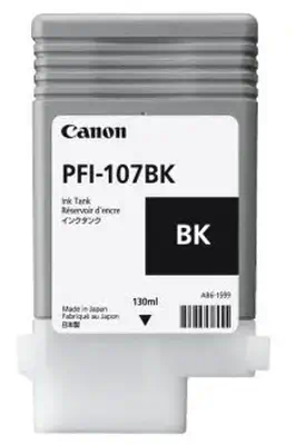 Canon PFI-107BK cartouche d'encre 1 pièce(s) Original Noir - Autres consommables - visuel 1