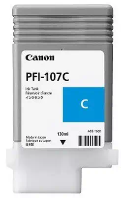 Revendeur officiel CANON PFI-107C cartouche d encre cyan capacité standard