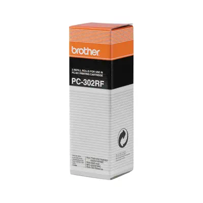 Brother PC-302RF consommable pour télécopieur Bobine de télécopie 235 pages Noir 2 pièce(s) - Ruban - visuel 2