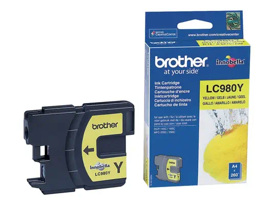 Brother LC-980Y cartouche d'encre 1 pièce(s) Original Jaune - Cartouches d'encre - visuel 6