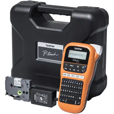 Brother PT-E110VP étiqueteuse professionnelle Brother - visuel 1 - hello RSE - Etiquettes professionnelles