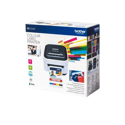 Brother VC-500W L'imprimante d'étiquettes couleur - Autre Imprimante - visuel 5