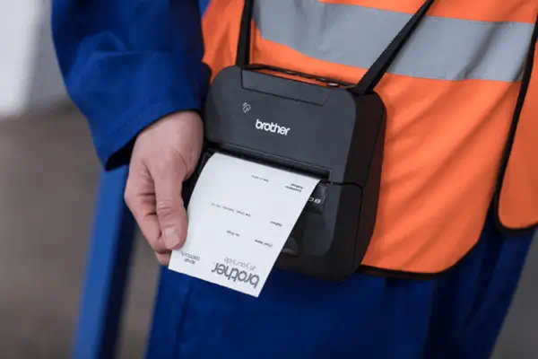Brother RJ-4230B Imprimante avec un port infrarouge 203 x 203 DPI Avec fil &sans fil Thermique direc - Autre Imprimante - visuel 3