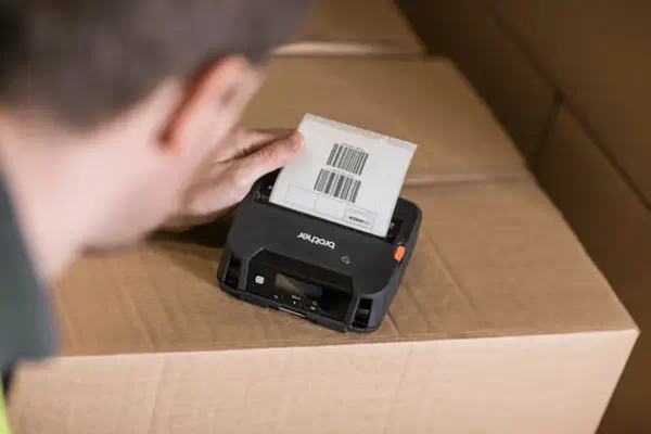 Brother RJ-4230B Imprimante avec un port infrarouge 203 x 203 DPI Avec fil &sans fil Thermique direc - Autre Imprimante - visuel 2