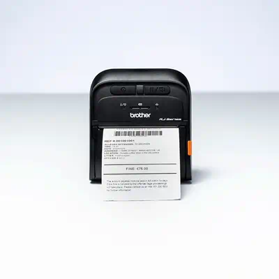 RJ-3035B Imprimante mobile de reçus Brother Brother - visuel 1 - hello RSE - Design compact et léger
