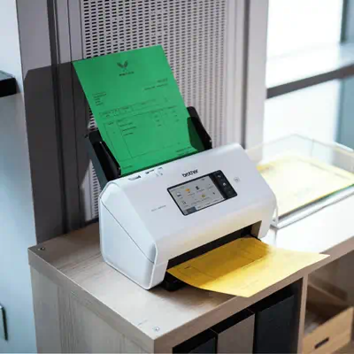 Brother ADS-4900W - Scanner bureautique professionnel Brother - visuel 1 - hello RSE - Connectivité avancée