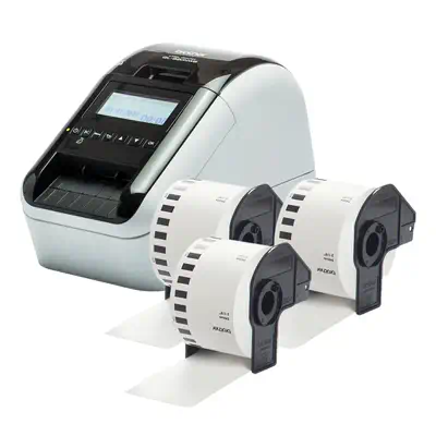 QL-820NWBc - Imprimante d'étiquettes connectable - Brother - Autre Imprimante - visuel 2