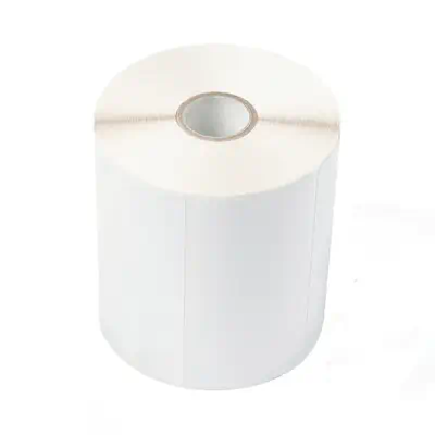 BCS-1J074102-121 - Rouleau d'étiquettes prédécoupées couchées (Par lot de 6) - Brother - Papier - visuel 1